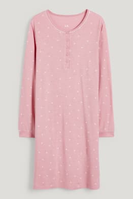 Chemise de nuit - motif floral
