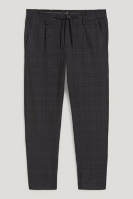 Kalhoty - tapered fit - Flex - kostkované