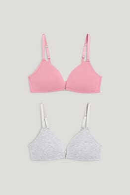Multipack of 2 - non-wired bra - padded