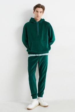 Samt-Jogginghose