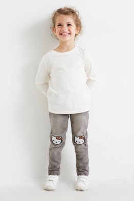 Hello Kitty - skinny jeans - thermal jeans