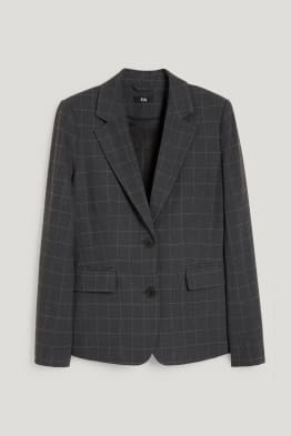 Blazer de bureau - regular fit - à carreaux