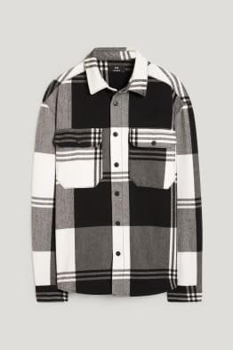 Overhemd - relaxed fit - kent - geruit