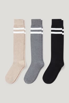 Paquet de 3 - mitjons fins als genolls