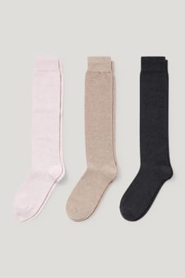 Paquet de 3 - mitjons fins als genolls