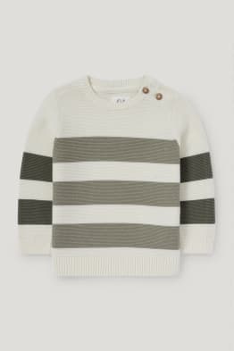Maglione neonati - a righe