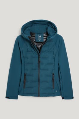 Kurtka softshell z kapturem
