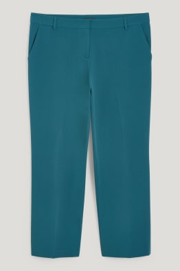 Stoffhose - Mid Waist - Straight Fit