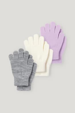 Set van 3 paar - handschoenen
