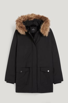 CLOCKHOUSE - parka à capuche et garniture en imitation fourrure