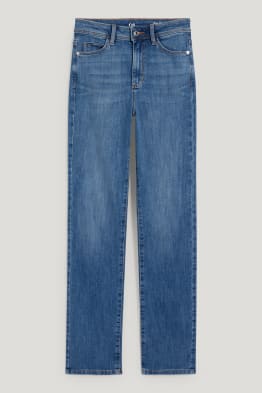 Straight jeans - high waist