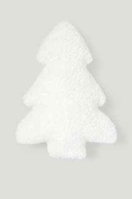 Kussen voor de kerst - 47 x 33 cm - denneboom