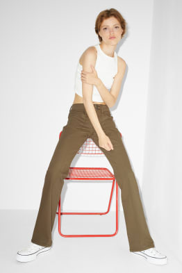 CLOCKHOUSE - pantaloni - vita bassa - bootcut fit