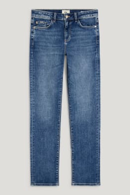 Straight jeans - mid waist - LYCRA®