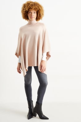 Poncho de punto