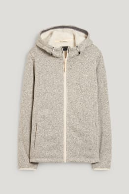 Sweatjacke mit Kapuze