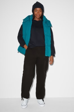 CLOCKHOUSE - pantalón cargo - mid waist - relaxed fit
