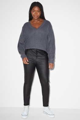 CLOCKHOUSE - pantalón de tela - high waist - skinny fit