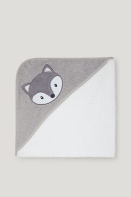 Babybadhanddoek met capuchon