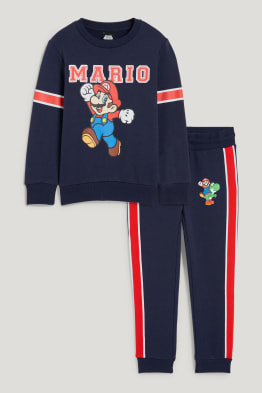 Super Mario - komplet - bluza i spodnie dresowe - 2 części