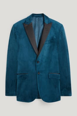 Sametové sako - slim fit