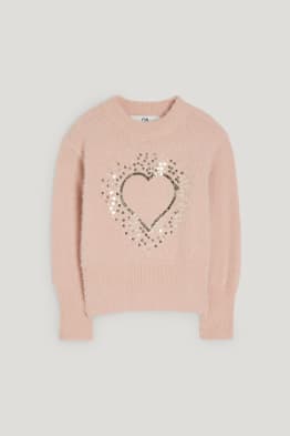 Pullover - finition brillante