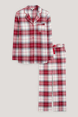 Pyjama en flanelle - à carreaux