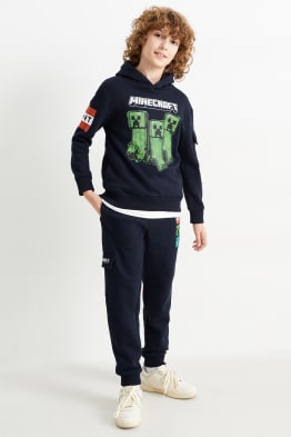 Minecraft - ensemble - sweat à capuche et pantalon de jogging - 2 pièces