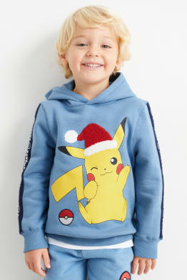 Pokémon - sweat à capuche de Noël - Pikachu