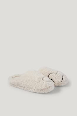 Teddy-Hausschuhe - Micky Maus