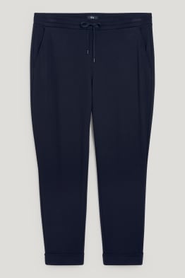 Pantalón de tela - mid waist - tapered fit