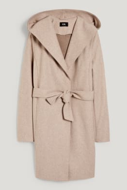 Manteau à capuche
