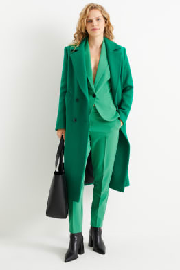 Stoffhose - Mid Waist - Regular Fit