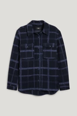 Veste-chemise - à carreaux