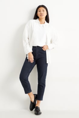 Mom jeans - high waist - LYCRA®