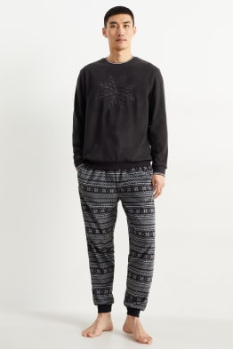 Pyjama en polaire de Noël