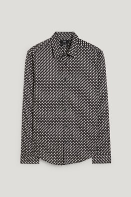 Business košile - slim fit - kent - snadné žehlení