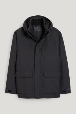 Softshell jacket with hood
