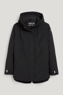 Jaqueta impermeable amb caputxa
