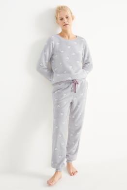 Pyjamahose - gemustert