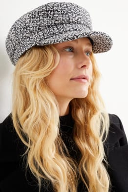 Cappellino bouclé