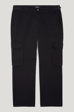 CLOCKHOUSE - Cargohose - High Waist - Straight Fit