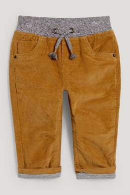 Baby-Cordhose - Thermohose