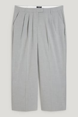 CLOCKHOUSE - pantalon de toile - mid waist - wide leg