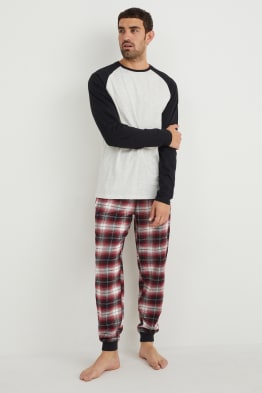 Pyjama avec pantalon en flanelle