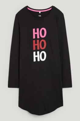 Camisón navideño - HoHoHo