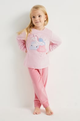 Unicornio - pijama de invierno - 2 piezas