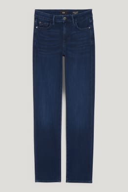 Straight jeans - mid waist - LYCRA®