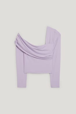 CLOCKHOUSE - maglia a maniche lunghe dal taglio corto