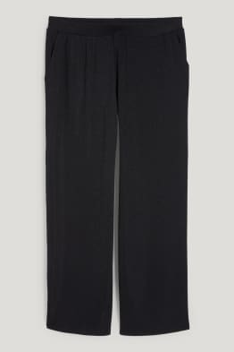 CLOCKHOUSE - broek van jersey - wide leg